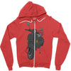 classic scooter Zipper Hoodie