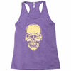 dead halloween head Racerback Tank