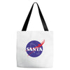 santa nasa Tote Bags
