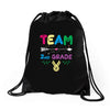 team 2nd grade Drawstring Bags