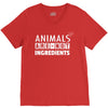 Animals Are Not Ingredients V-Neck Tee