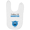 I've Created a Monster Baby Boy Baby Bibs
