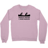 funny t shirt cool t shirt funny shirt geeky tshirt canoe nerd t shirt Crewneck Sweatshirt