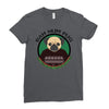 bah hum pug Ladies Fitted T-Shirt