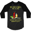 no science no life alternative fact ear 3/4 Sleeve Shirt