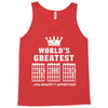 F Chord Dad Funny Guitar Tank Top