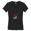 calvin hobbes Women's V-Neck T-Shirt
