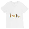 calorie burning V-Neck Tee