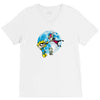 invader spiff V-Neck Tee