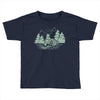 Camping Green Toddler T-shirt