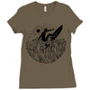 surf and shine Ladies Fitted T-Shirt