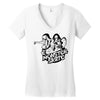 monster skate Women's V-Neck T-Shirt