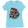 wats 2 Ladies Fitted T-Shirt