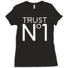 trust no Ladies Fitted T-Shirt