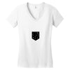 Free Birds Pocket Women's V-Neck T-Shirt