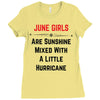 June Girls Ladies Fitted T-Shirt