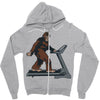 bigfoot treadmill Zipper Hoodie