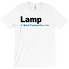 lamp   brick tamland likes this facebook thumbs up mens white t shirt T-Shirt