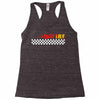 Fire White Racerback Tank