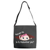 September Peeking Out Baby Girl Adjustable Strap Totes