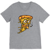 pizza smoking V-Neck Tee