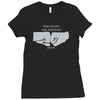 nbc psych fist bump Ladies Fitted T-Shirt