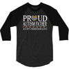 proud autism father 3/4 Sleeve Shirt