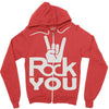 rock you Zipper Hoodie