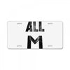 deku all m t shirt hero academia galaxy License Plate
