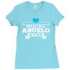 Worlds Best Abuelo Ever Ladies Fitted T-Shirt