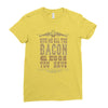 bacon2 Ladies Fitted T-Shirt