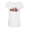 basketball Maternity Scoop Neck T-shirt