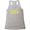 retro back to the future Racerback Tank