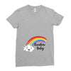 Rainbow Baby Ladies Fitted T-Shirt