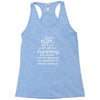 i don't run Racerback Tank