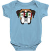 mexican boxer Baby Bodysuit
