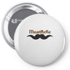 mustache (2) Pin-back button