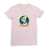 on this plane Ladies Fitted T-Shirt