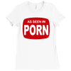 as seen in porn Ladies Fitted T-Shirt