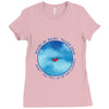 Angel (a235) Ladies Fitted T-Shirt