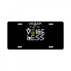 vegan for the voiceless License Plate