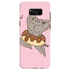Pusheen the Cat Muscular with Donut Samsung Galaxy S8