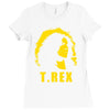 t rex mark bolan glam rock legend Ladies Fitted T-Shirt