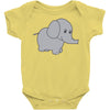 elephant cute Baby Bodysuit