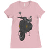classic scooter Ladies Fitted T-Shirt