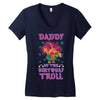 birthday troll daddy Women's V-Neck T-Shirt