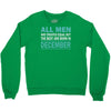 all men are created equal but the best are born in december Crewneck Sweatshirt