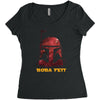 Boba Fett Women's Triblend Scoop T-shirt
