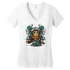 mnk never die Women's V-Neck T-Shirt