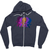 dancing groot Zipper Hoodie